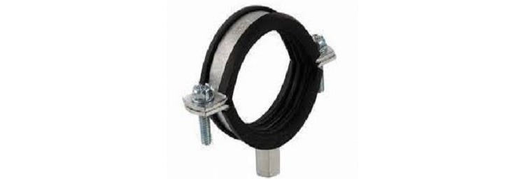 Two Bolt Pipe EPDM Lining Clamp